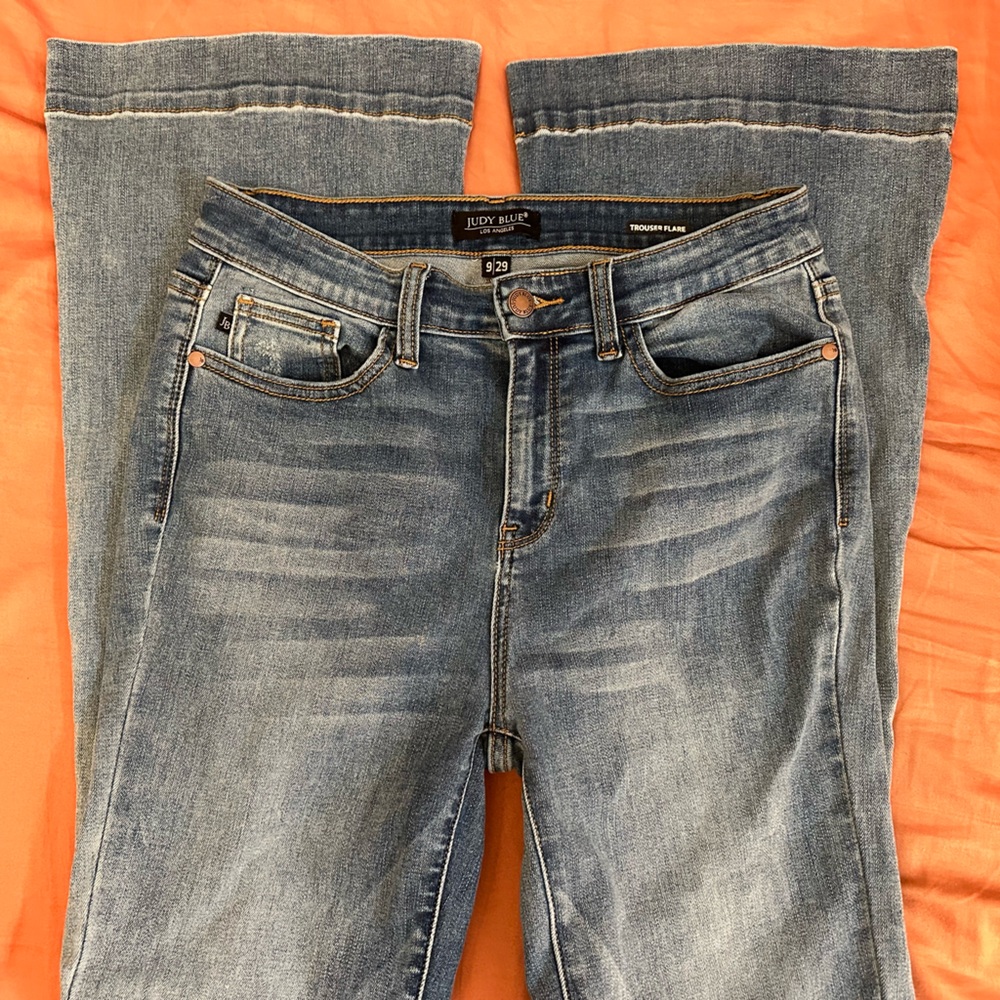 NWOT Judy Blue Trouser Flare Jeans